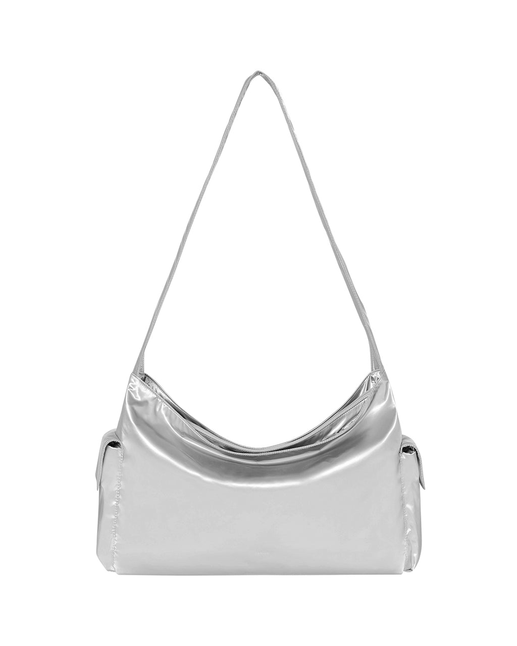 Slouch Pocket Bag · Silver