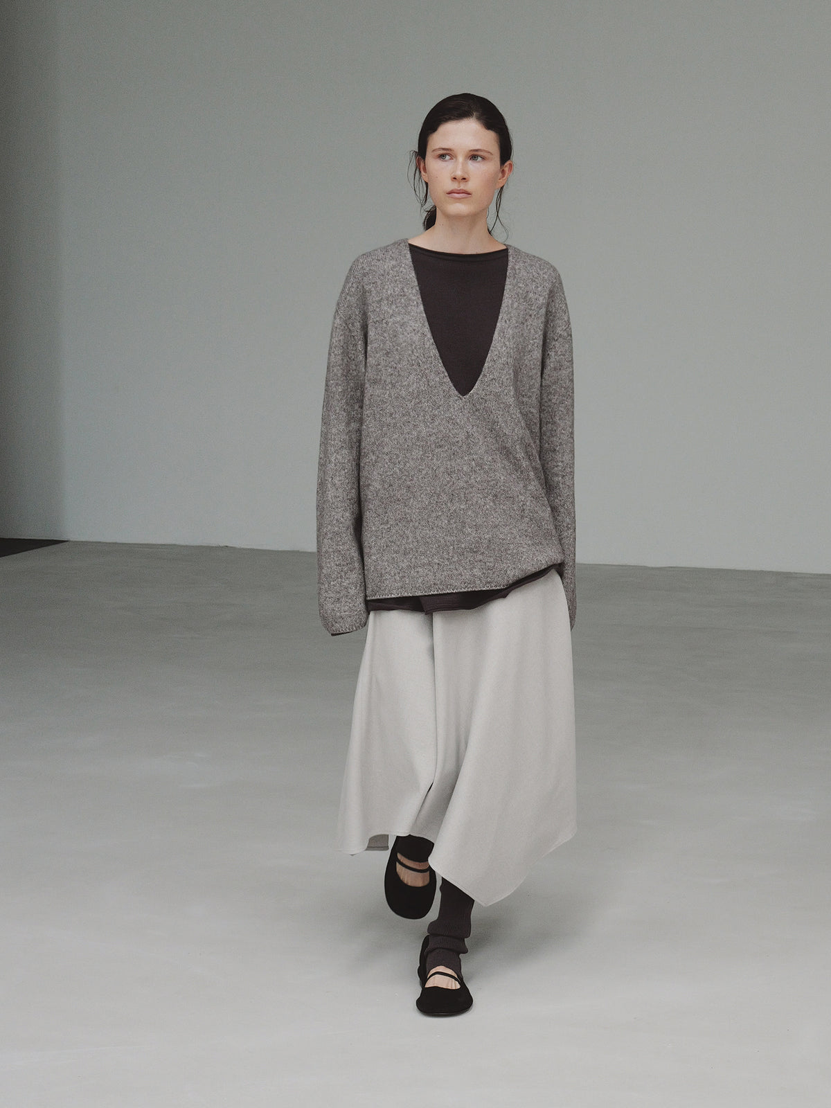 Moia flare skirt (oat)
