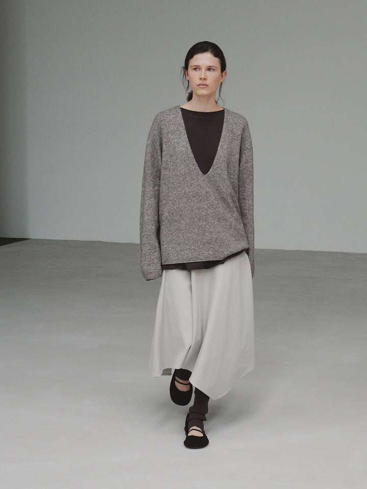 Moia flare skirt (oat)