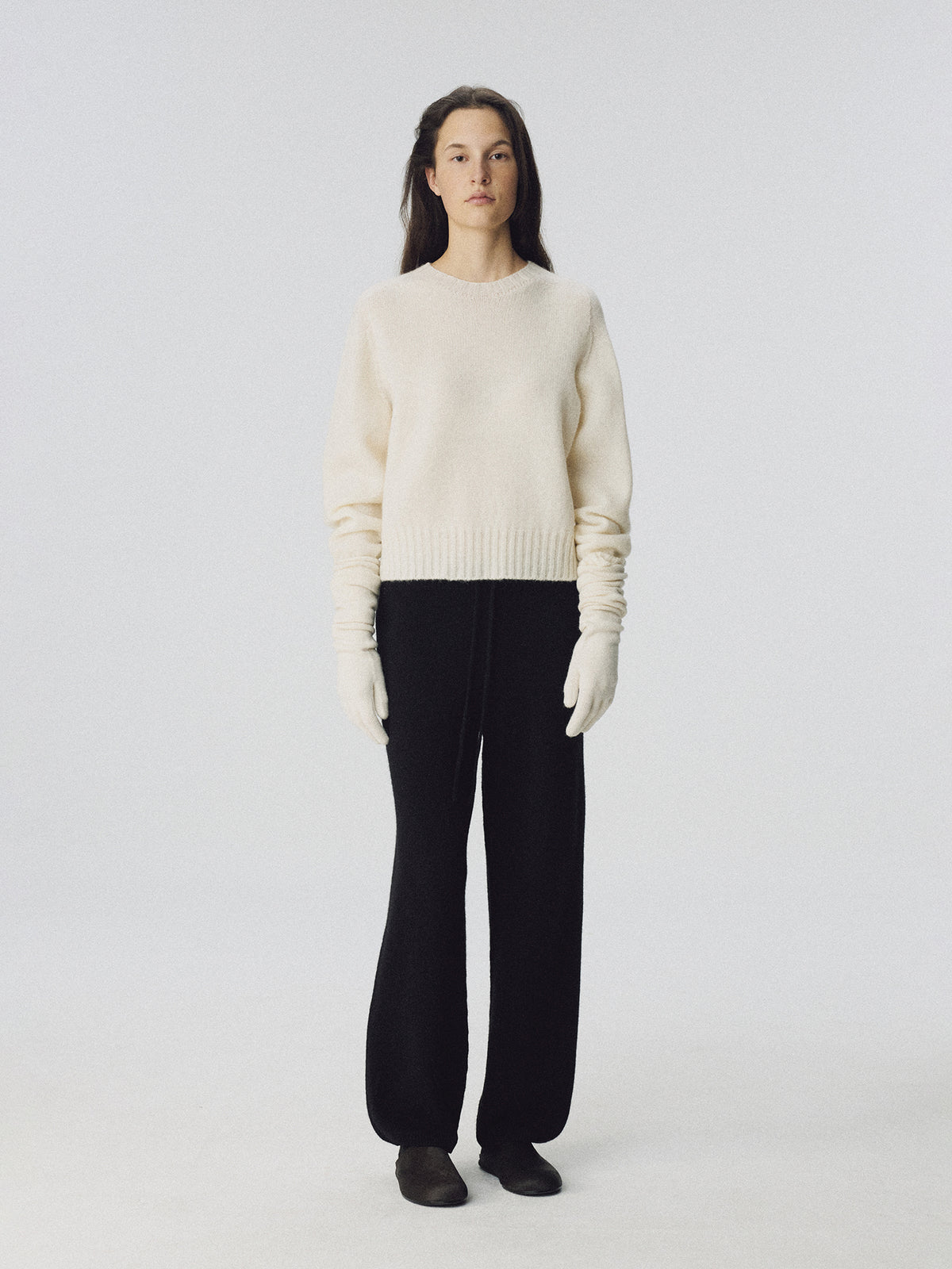 Nothing Written Kiri brushed wool pullover (Royal ivory)