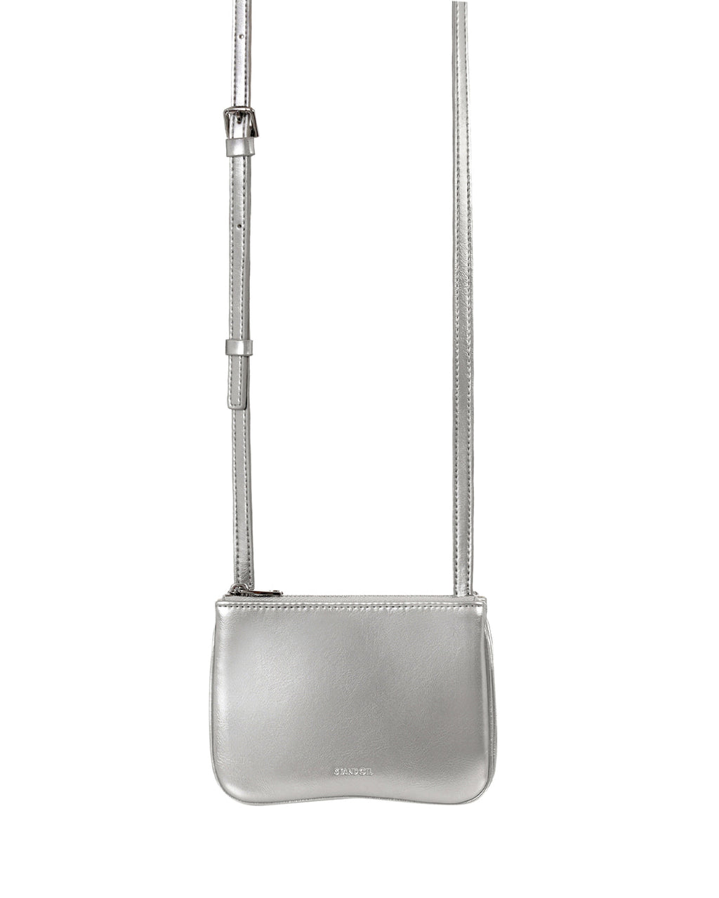 Standoil Cookie Accordion Bag / Silver