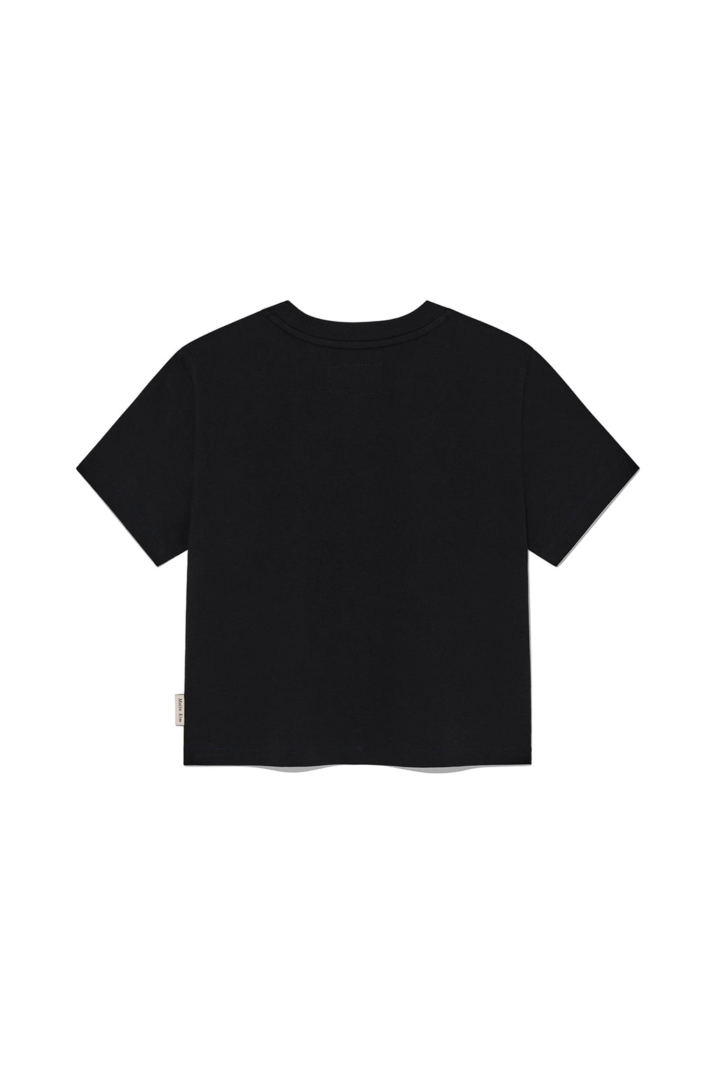 [matinkim] COLOR NAME PRINTING TOP IN BLACK