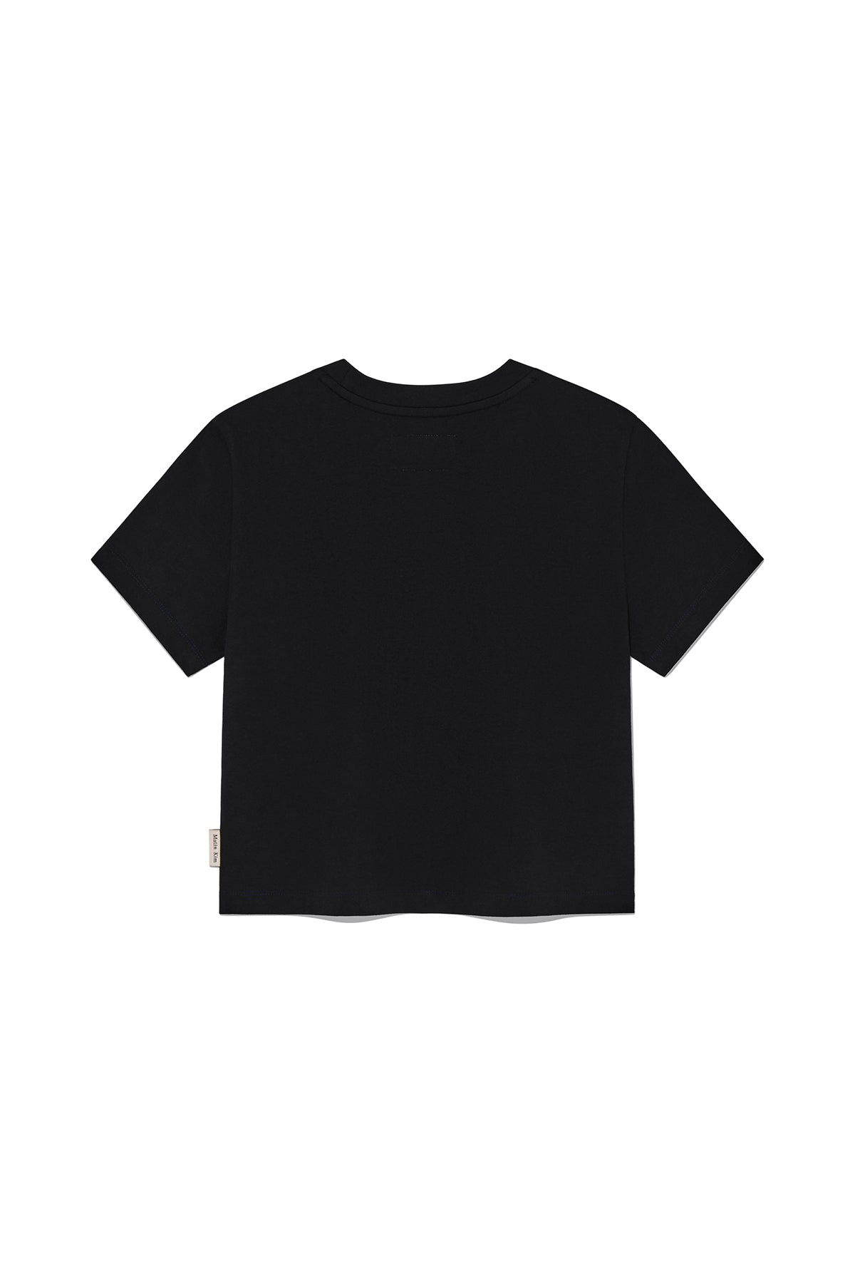 [matinkim] COLOR NAME PRINTING TOP IN BLACK