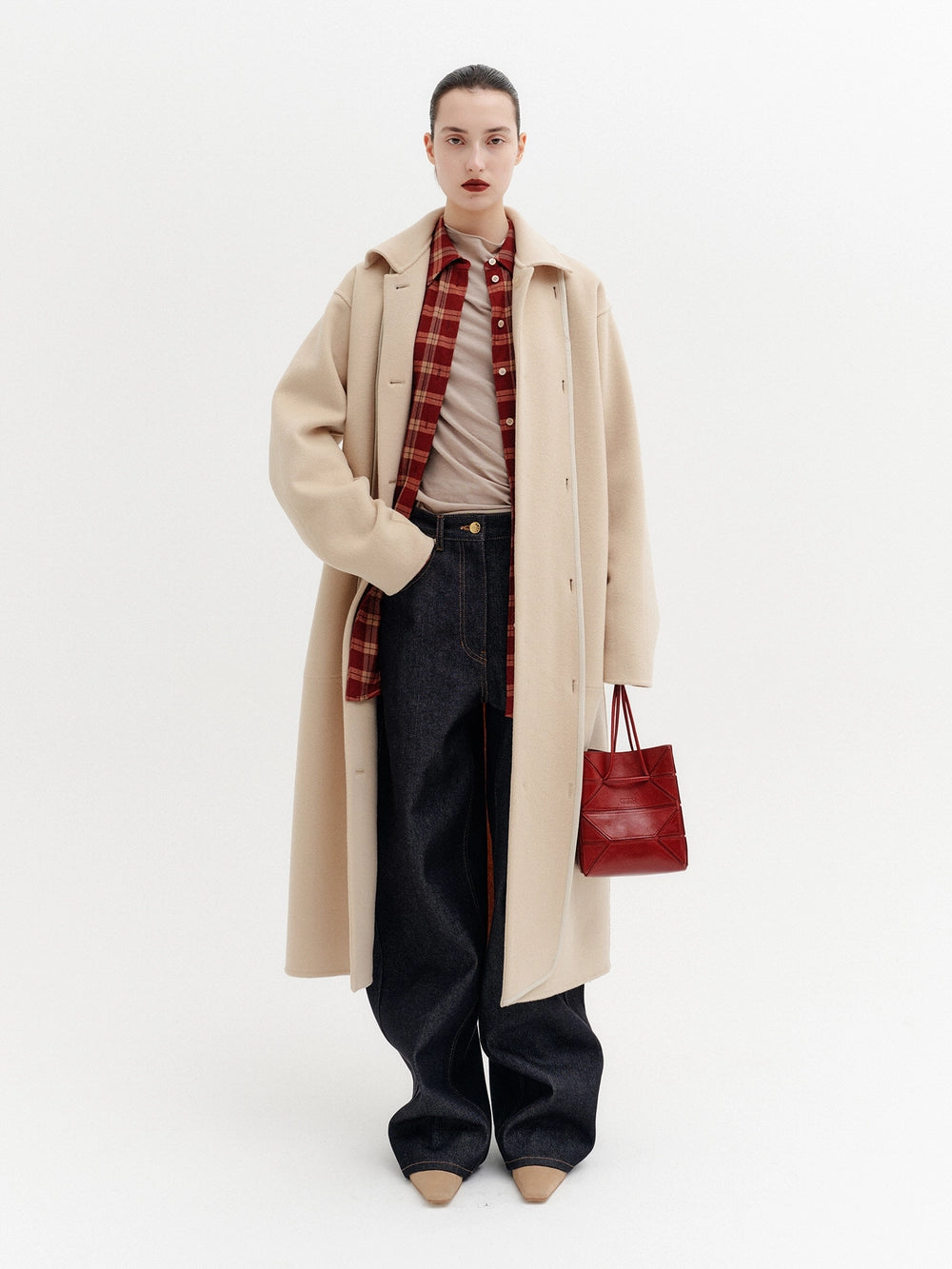 EENK Dual Layer Transform Coat - Beige