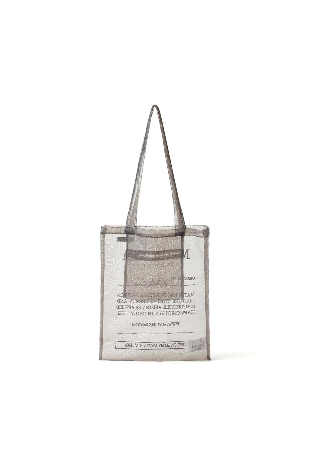 Matinkim Organza Ecobag IN Grey