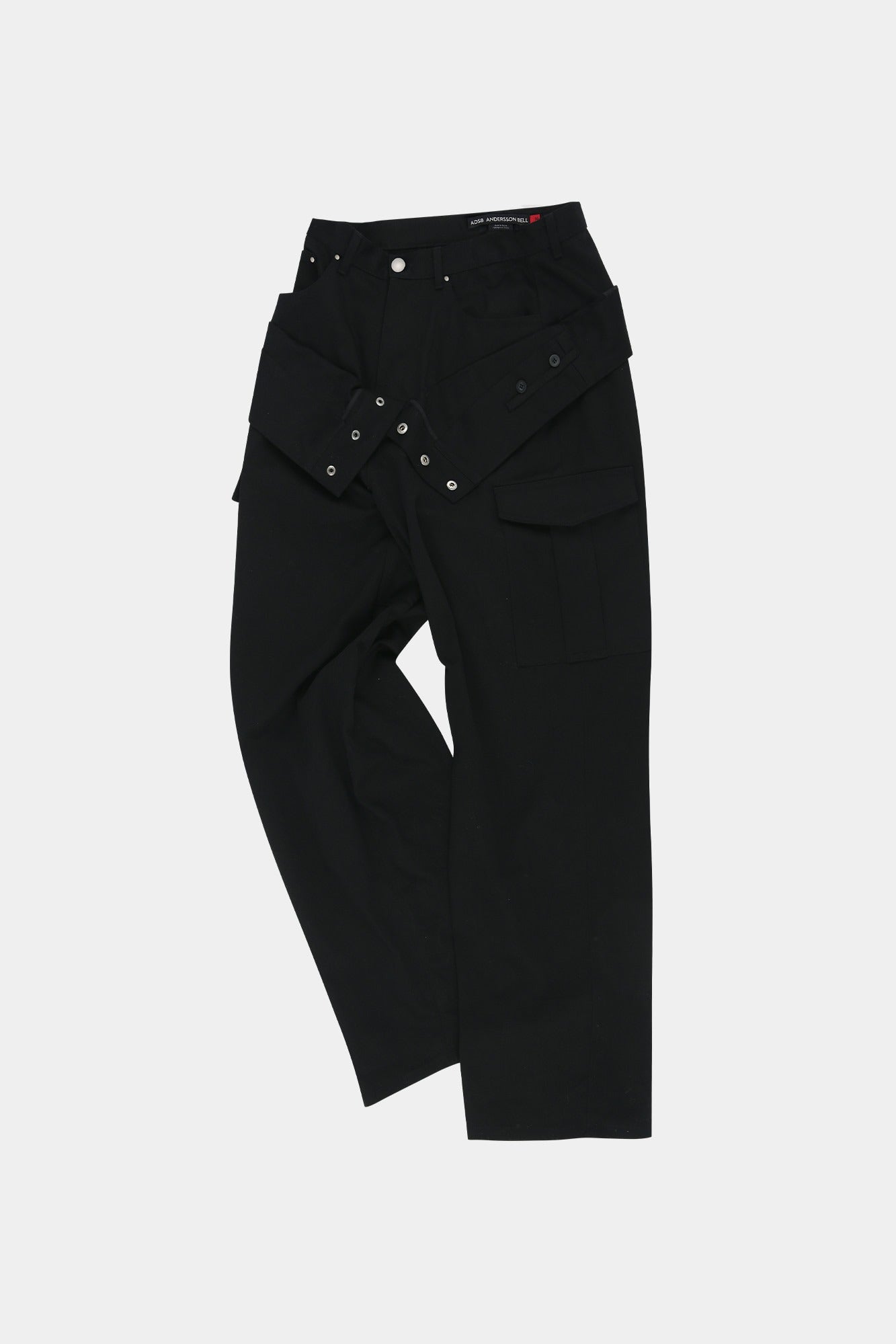 Andersson Bell Unisex Double Waist Work Wide-Leg Jeans