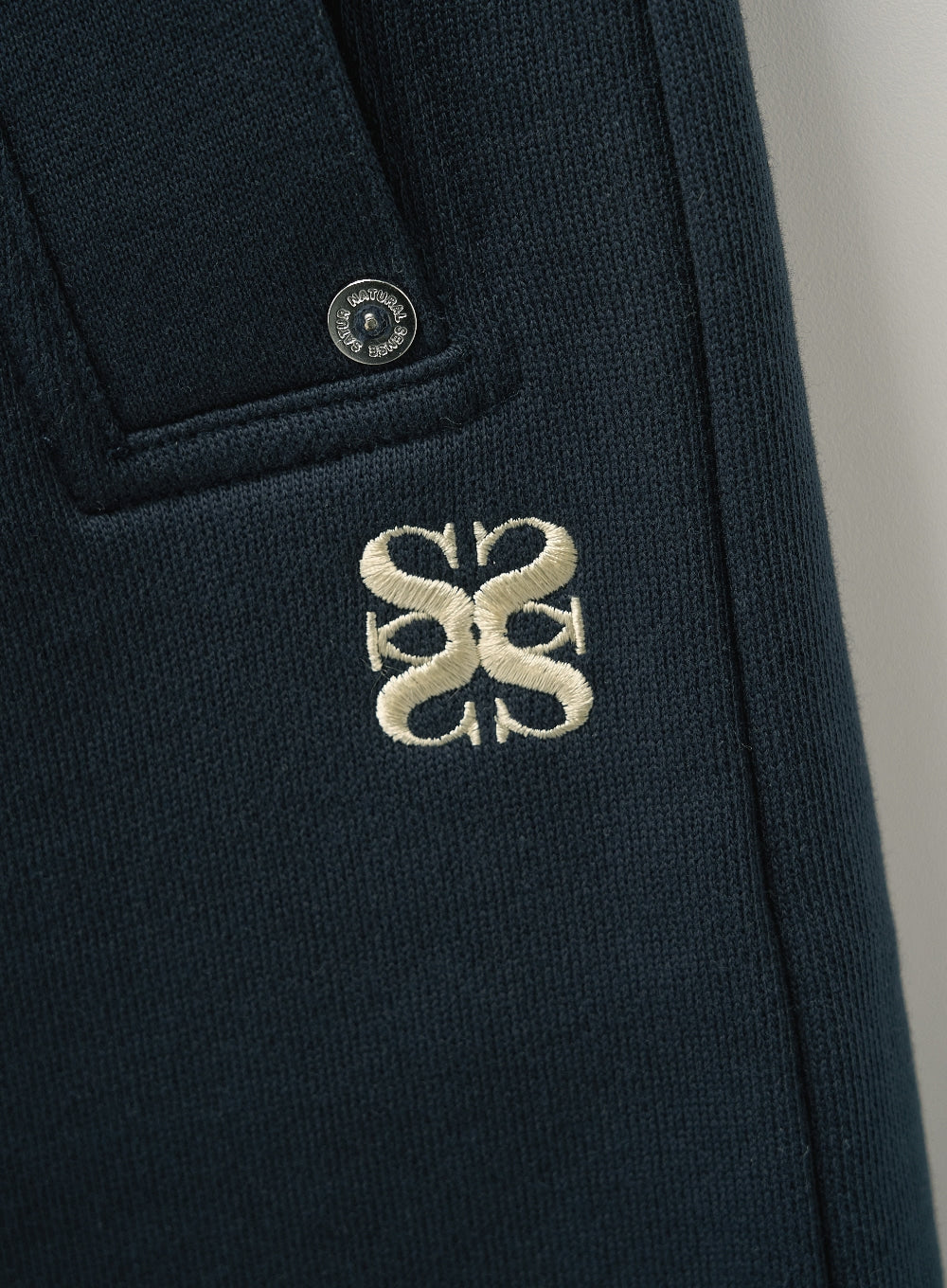 [satur] Teo Cotton Bermuda Pants - Navy