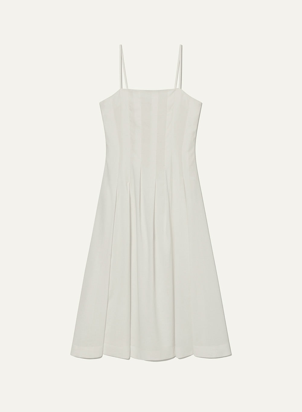 Kindersalmon Varda Long Dress Off-White
