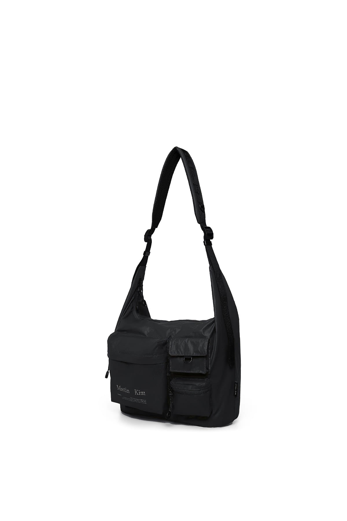 Matinkim Multi-Pocket Lite Cross Bag IN Black