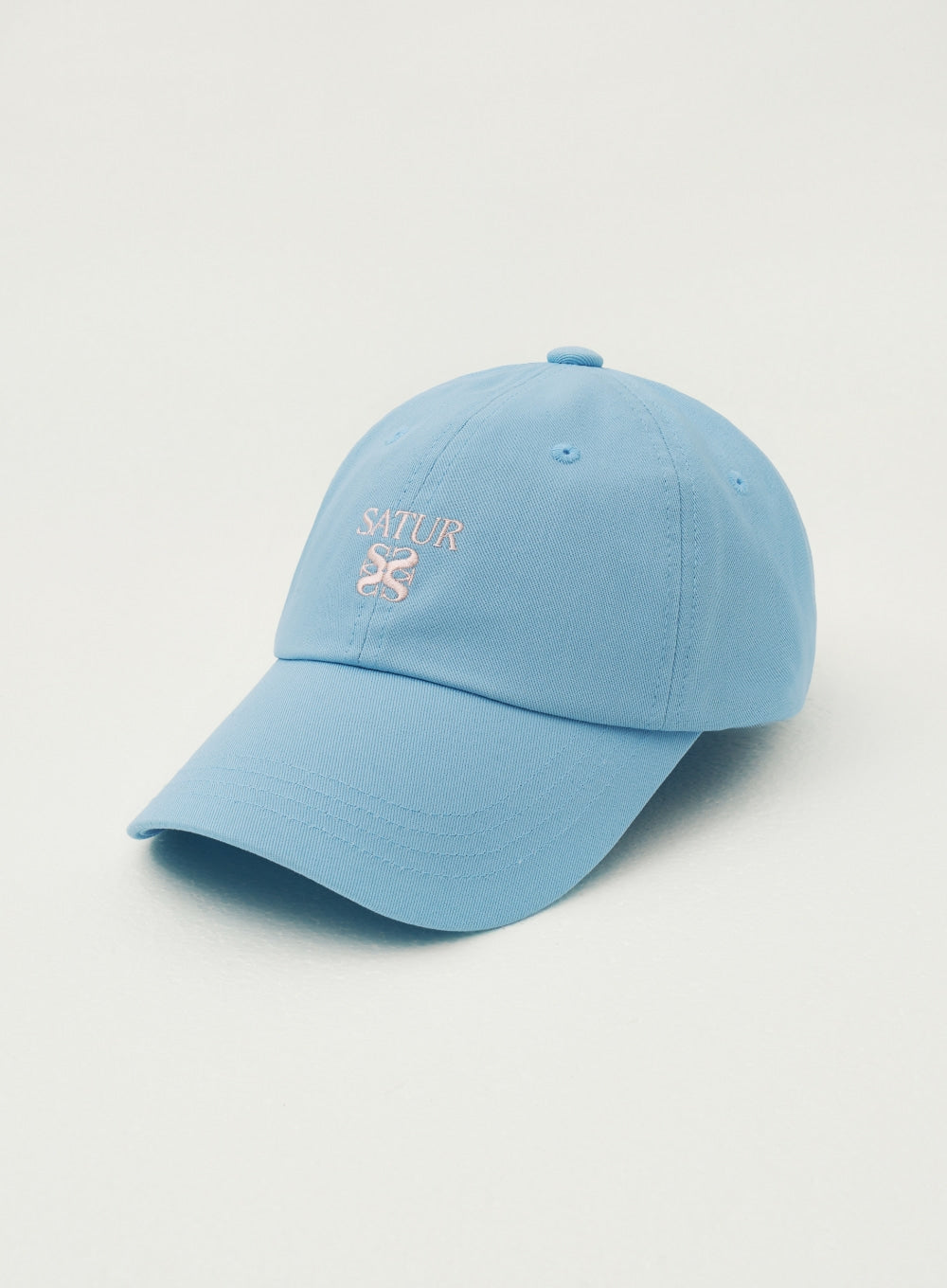 [satur] Classic Logo Ball Cap - Sky Blue