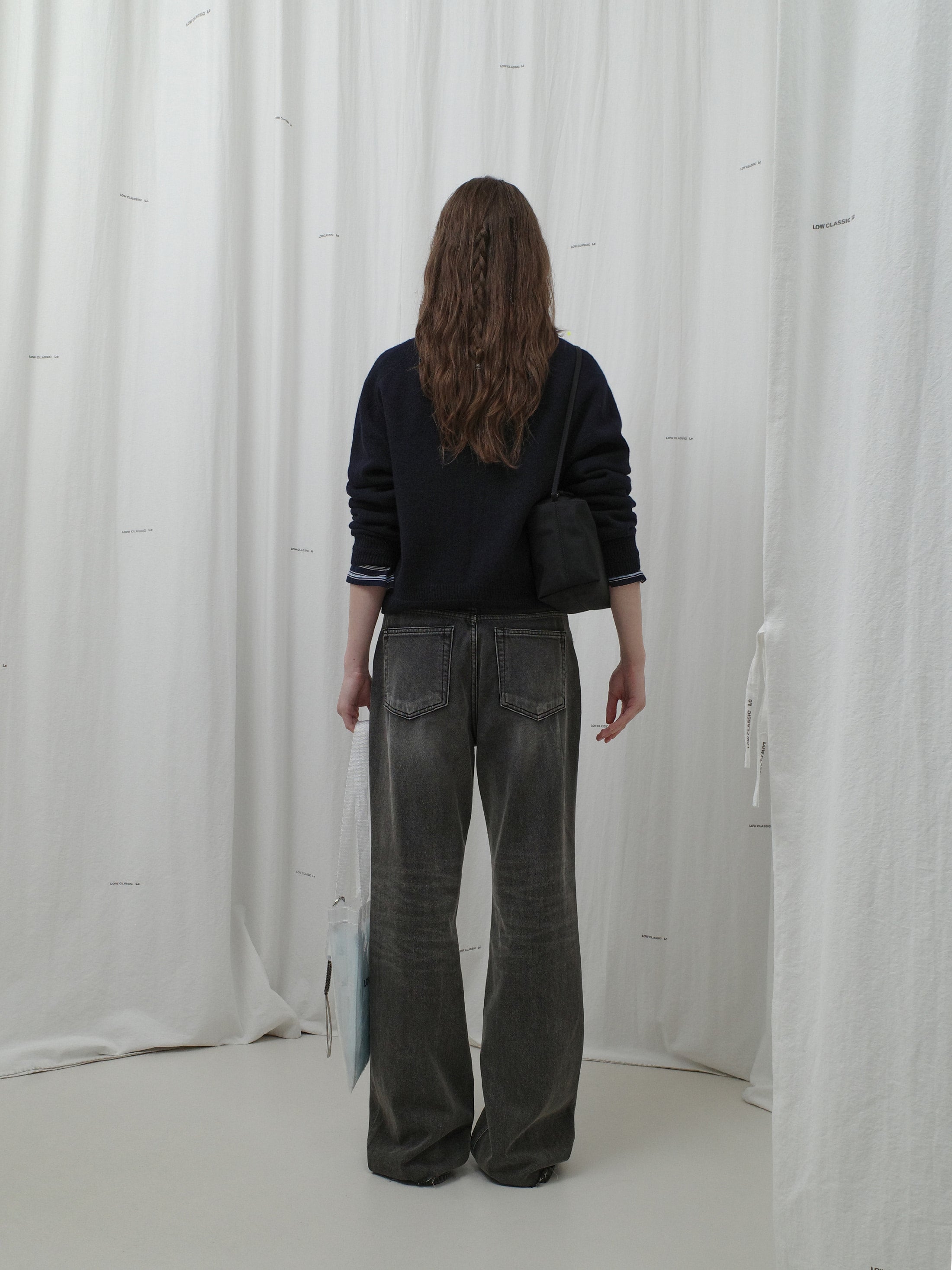 Low Classic Relaxed Fit Jeans Grey