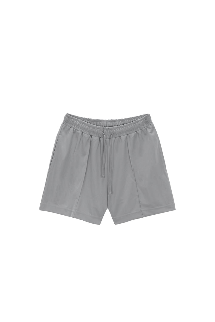Matinkim Track Short Pants For Women IN Light Grey