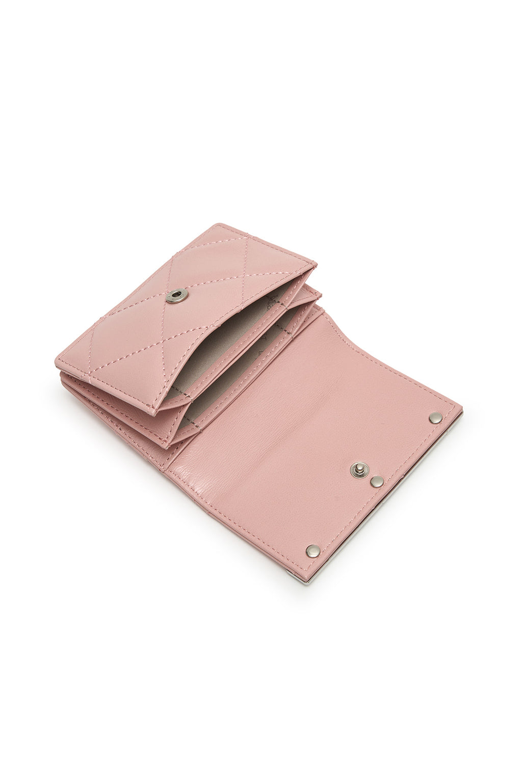 Matinkim Puff Quilt Wallet IN Pink