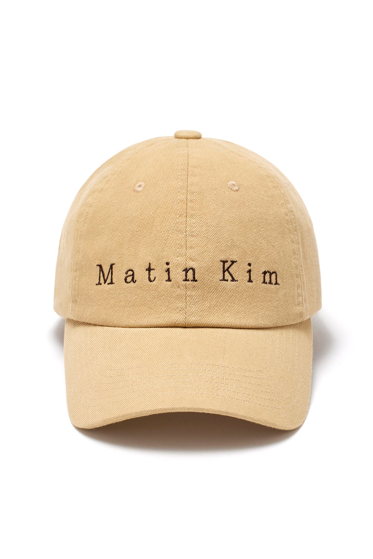 Matinkim Matin Cotton Washed Ball Cap IN Beige