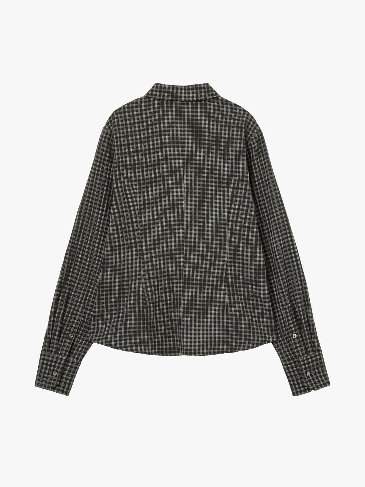 Margesherwood Slim Lined Check Shirt brown