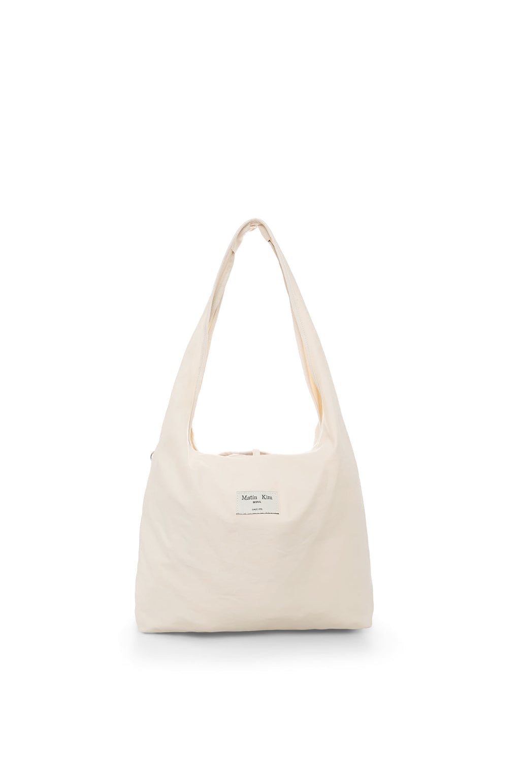 Matinkim Matin Kim Logo Point Round Ecobag IN Ivory