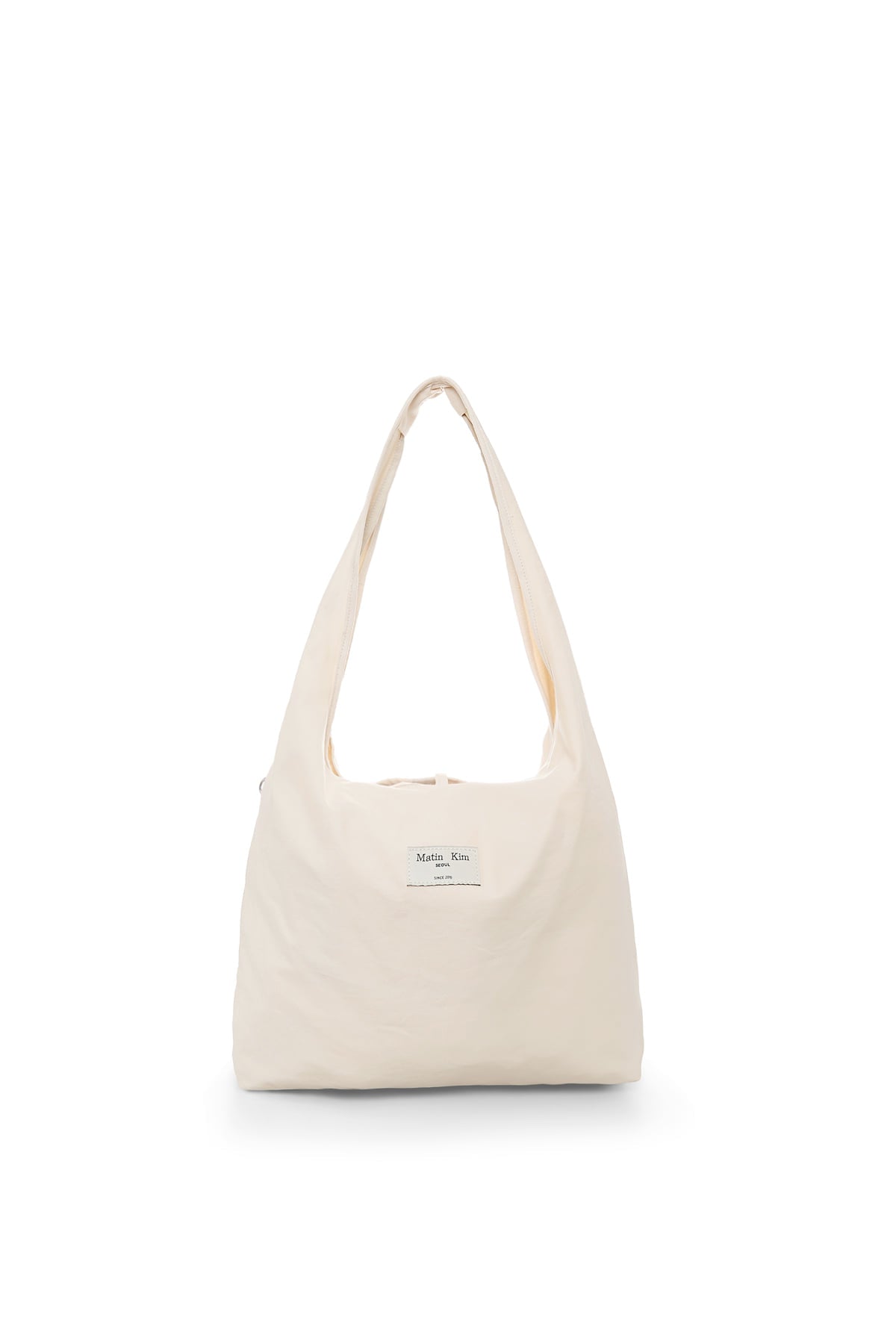 Matinkim Matin Kim Logo Point Round Ecobag IN Ivory
