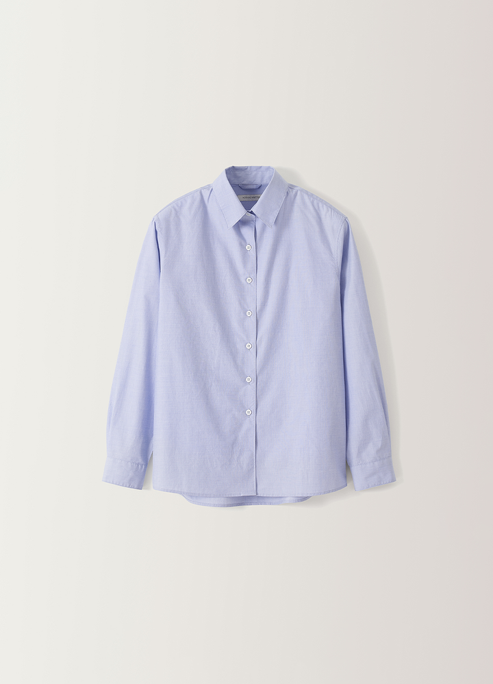 Nothing Written Port standard fit shirt (Light blue)
