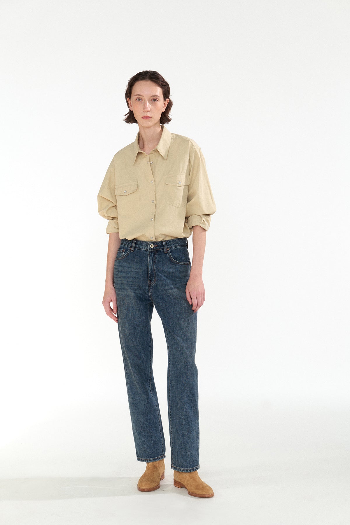 Nothing Written Toi regular fit denim (Blue)