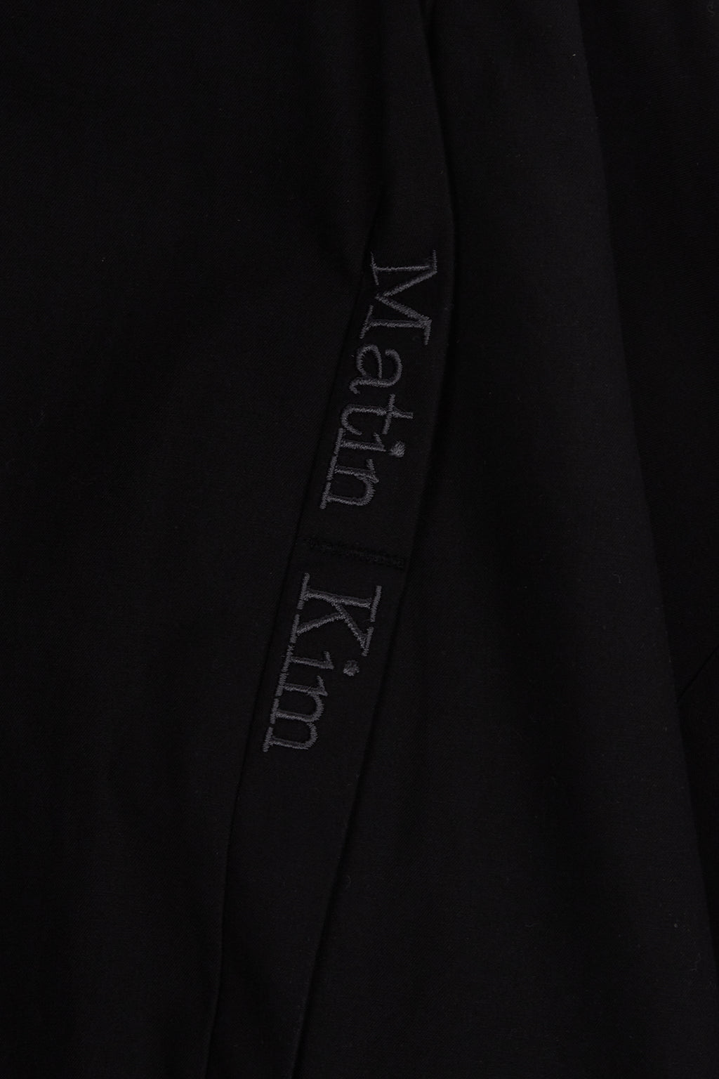 Matinkim Layered Hoody Balloon Jumper IN Black