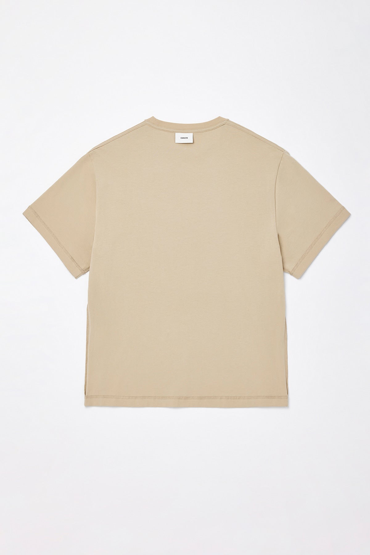 Matinkim Rose Print Oversize T-Shirt IN Beige