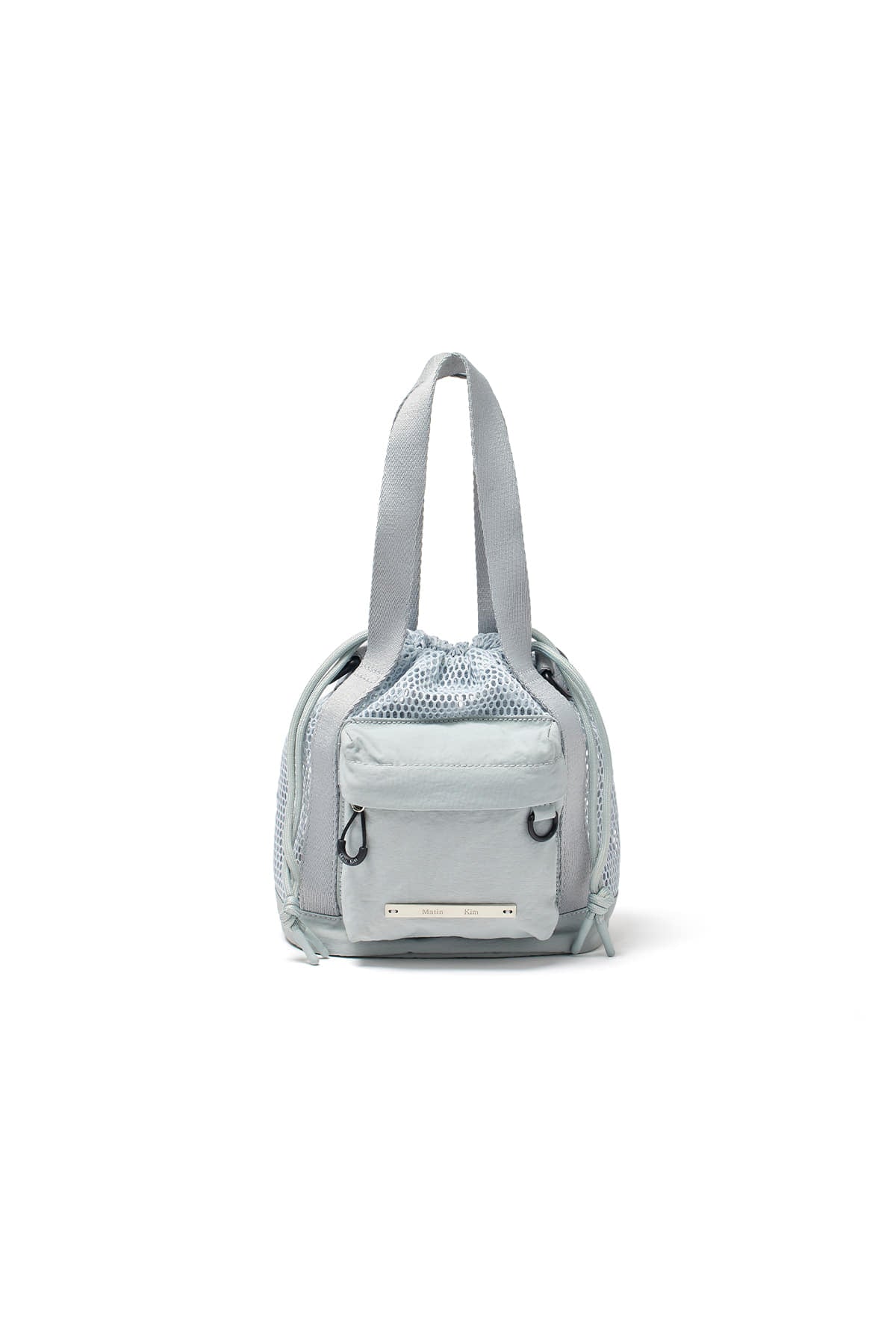 Matinkim One Pocket Mesh Mini Bag IN Grey