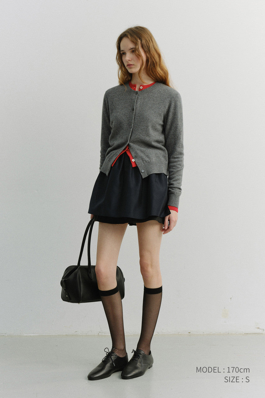 Dunst Layered Volume Skirt Navy