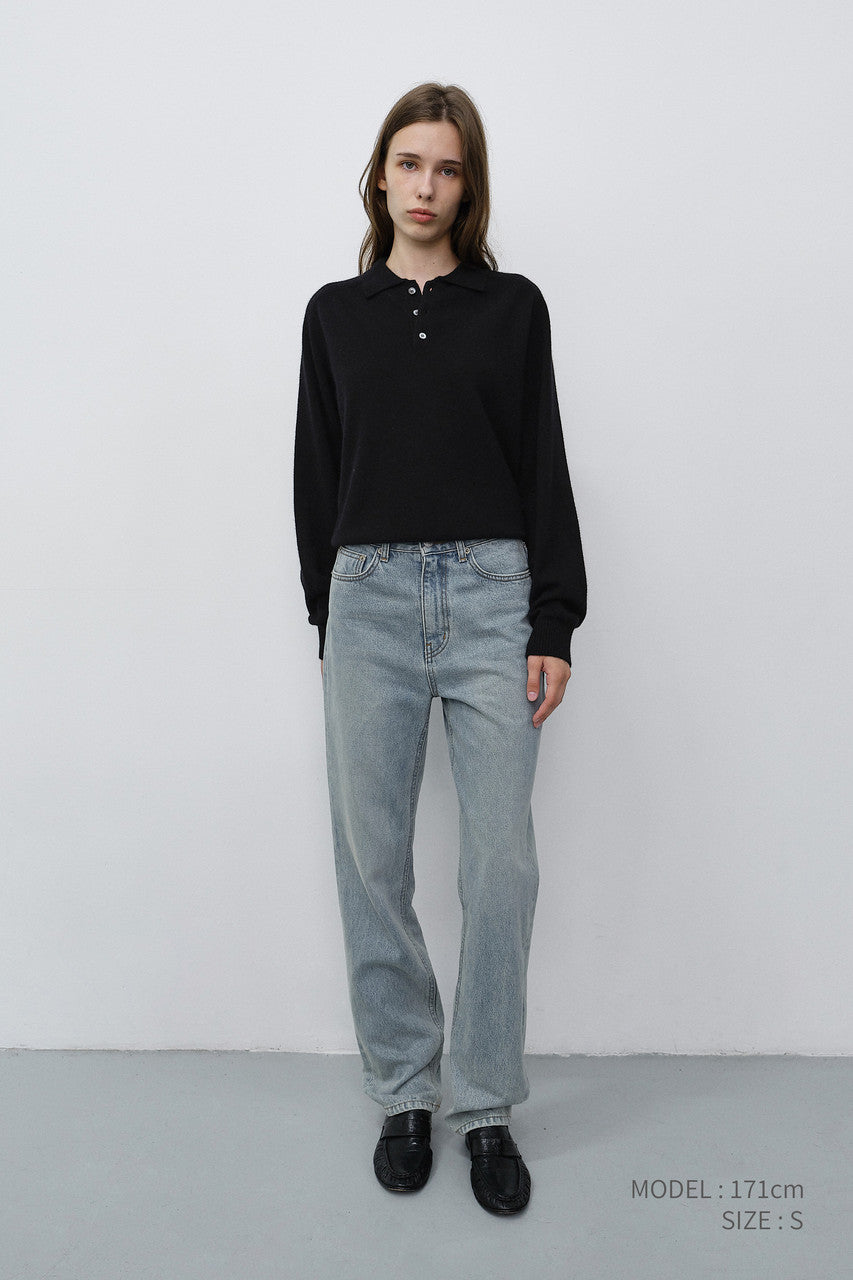 Dunst Essential Straight Jeans Light Blue