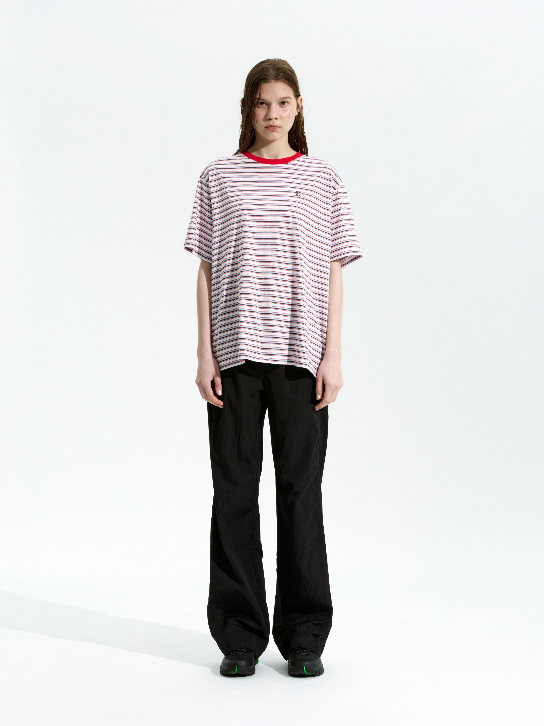 Low Classic Lc Striped Basic T-Shirt Off White