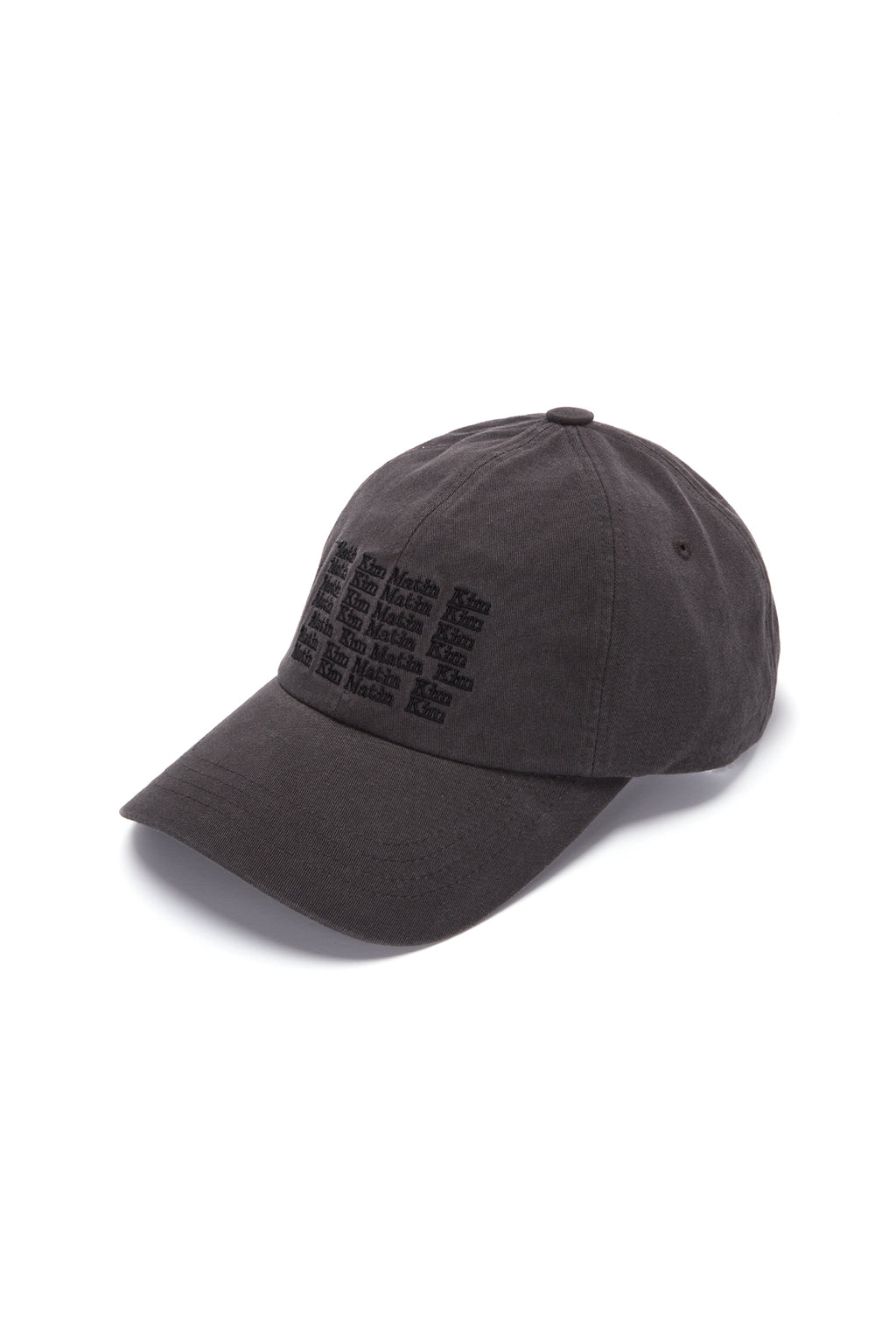 Matinkim Lettering Ball Cap IN Charcoal