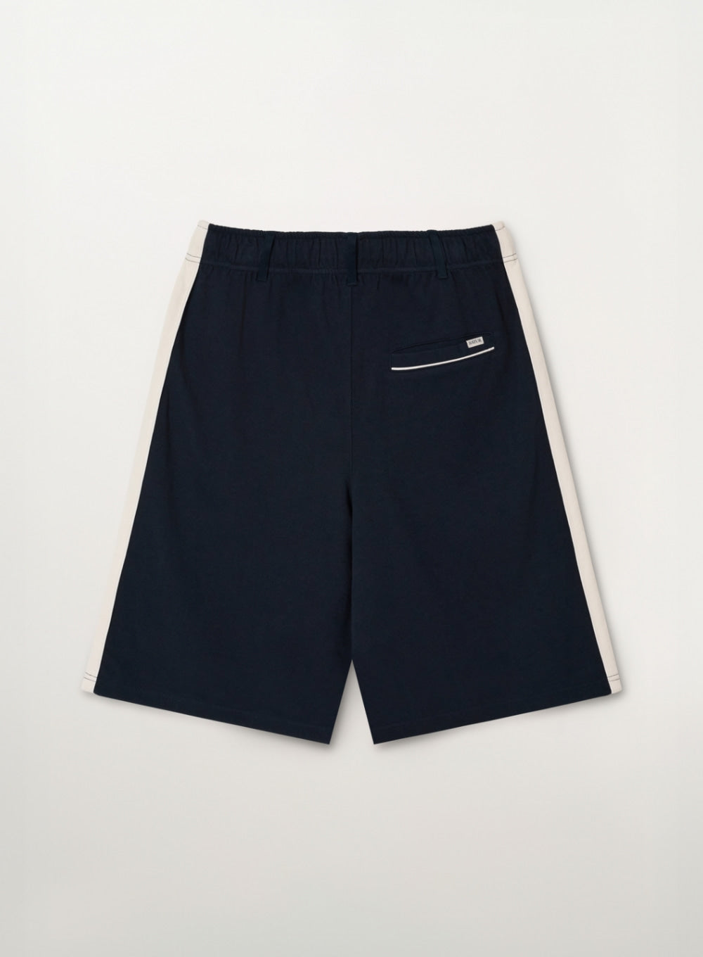 [SATUR] Lawton Lining Track Shorts - Navy