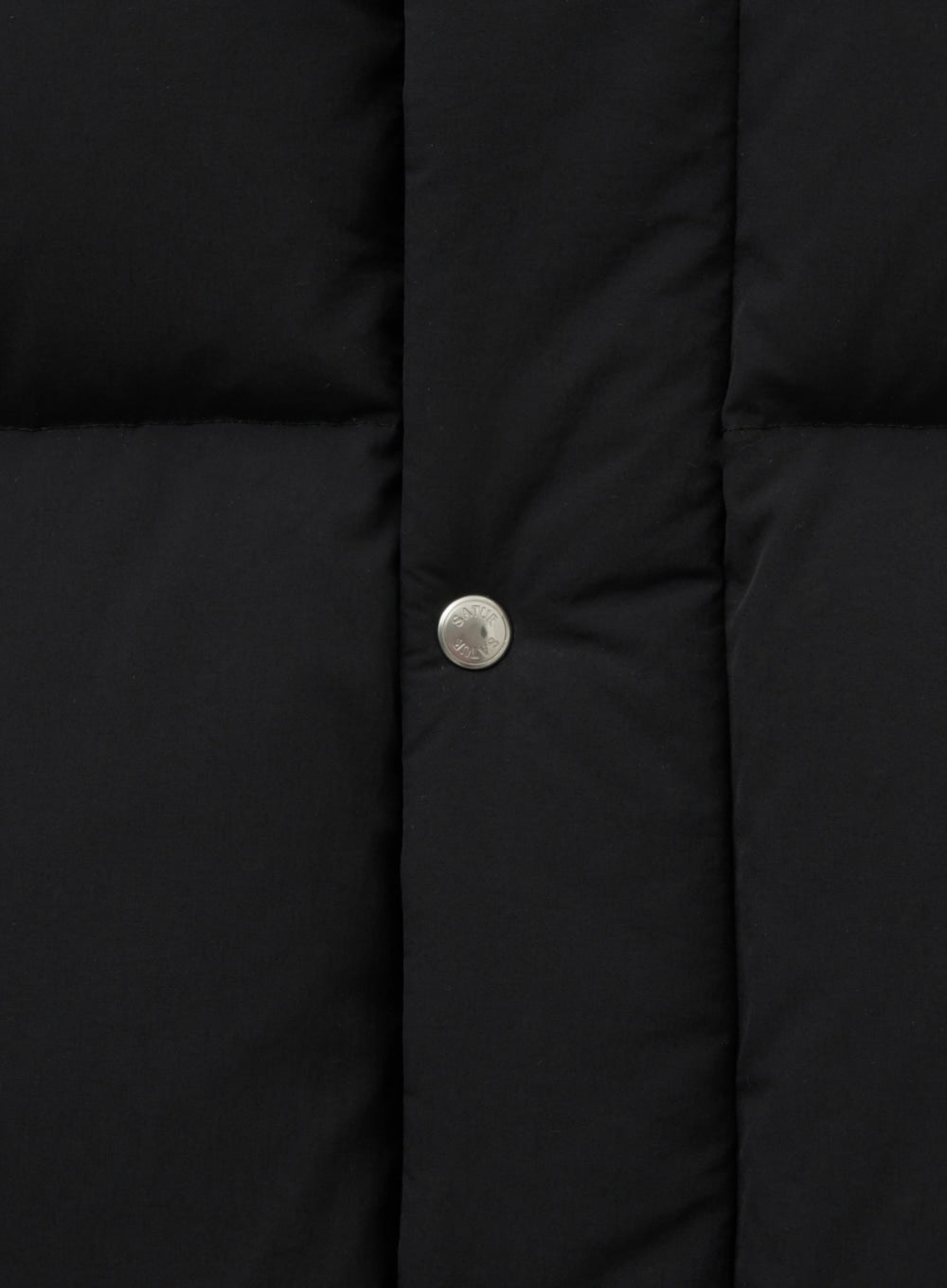 [satur] Apero Pocket Duck Down Padding Vest - Black
