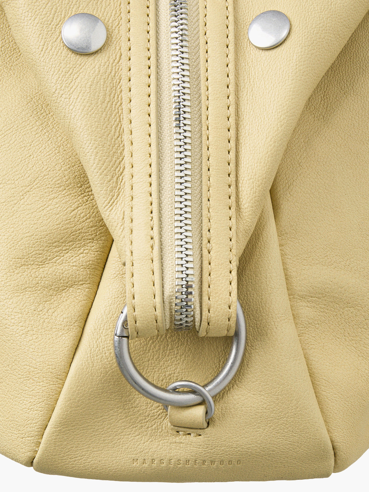 Margesherwood Dumpling Stud butter washed nappa