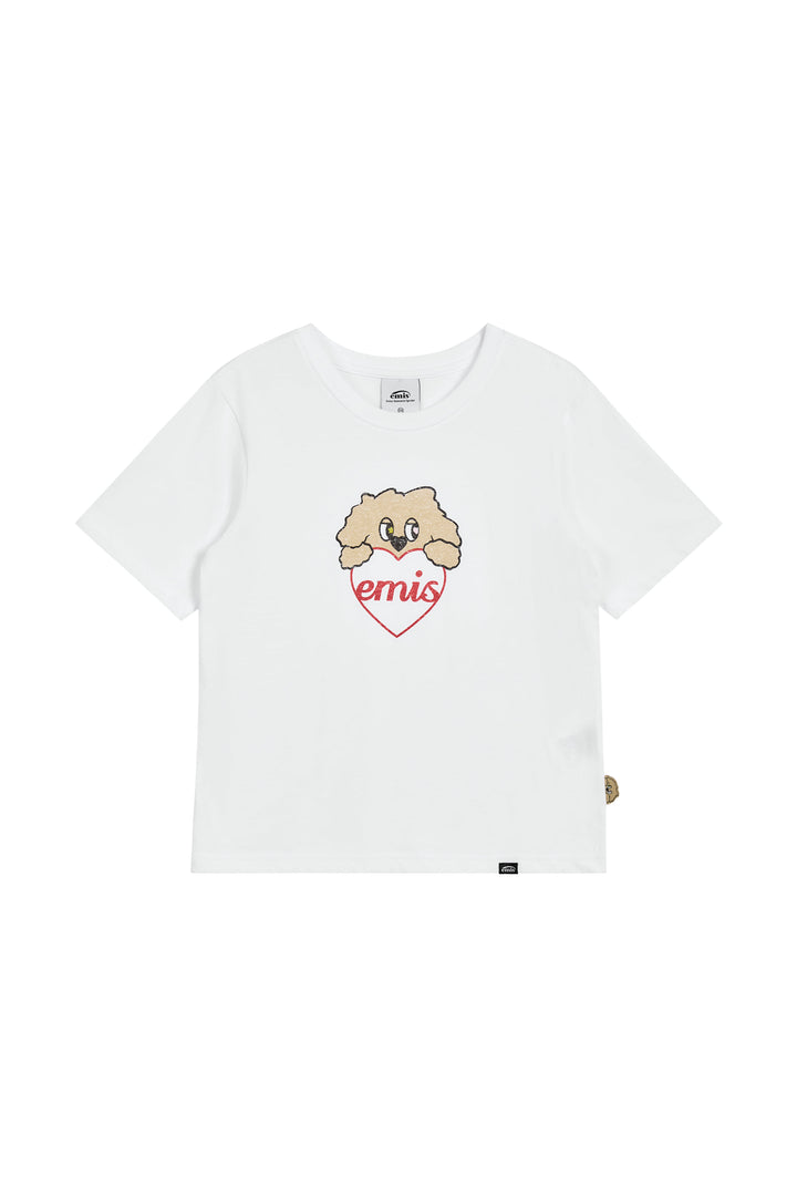 Emis Misugi Love EMIS T-Shirt-White