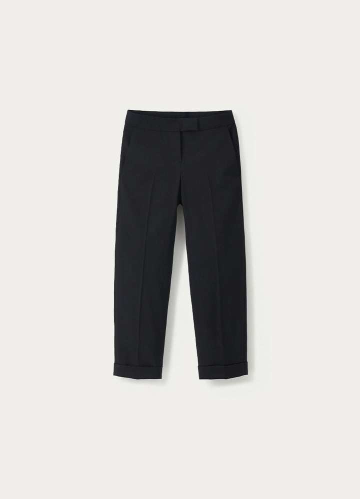 Nothing Written Ellis cuff wool pants (Black)