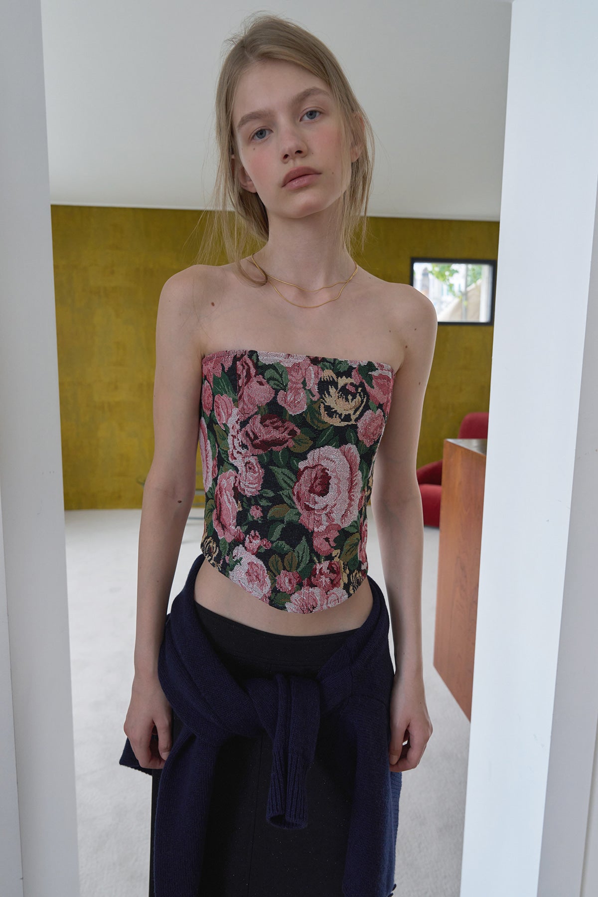 Overdueflair Impact Corset Top Rose
