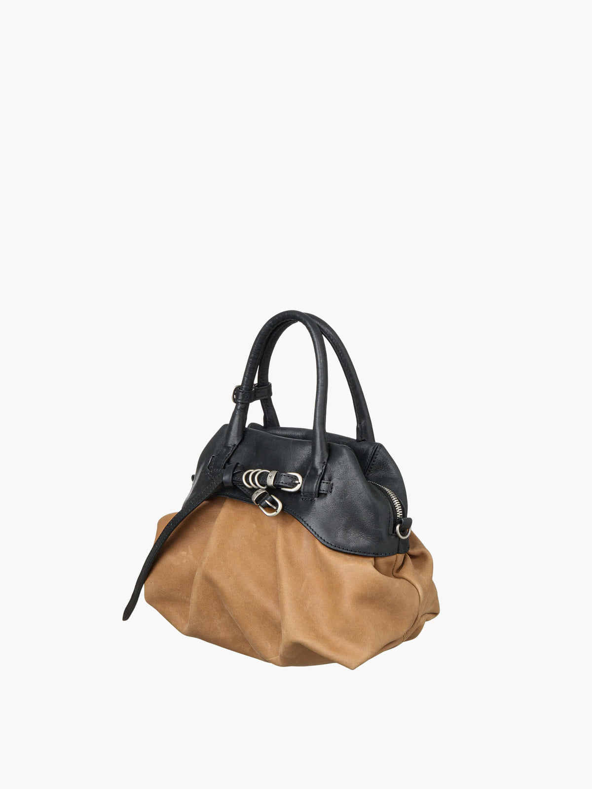 Margesherwood Soft Grandma Layered Mini Bag camel naked