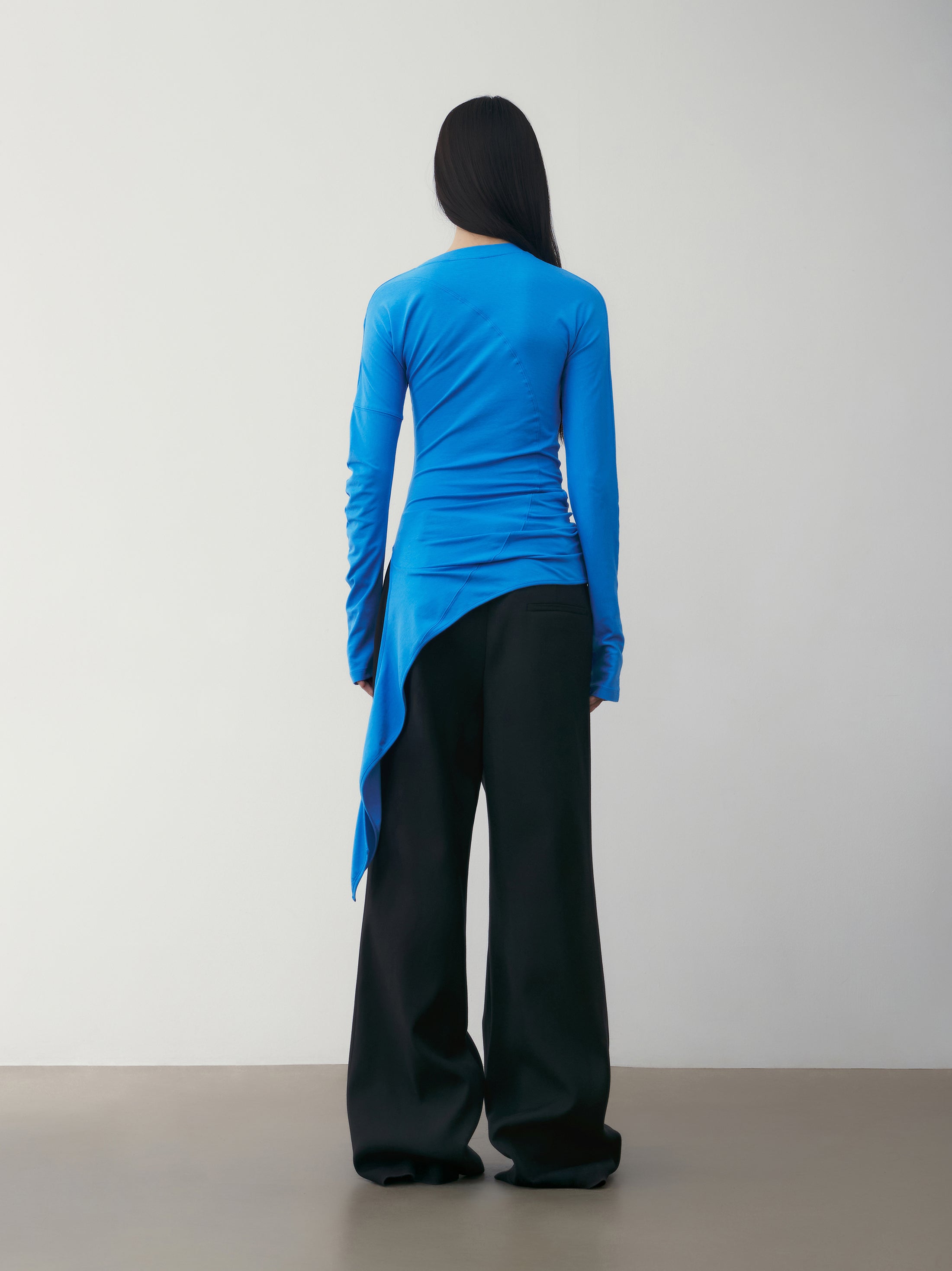 [low_classic] LC WRAP T-SHIRT
BLUE