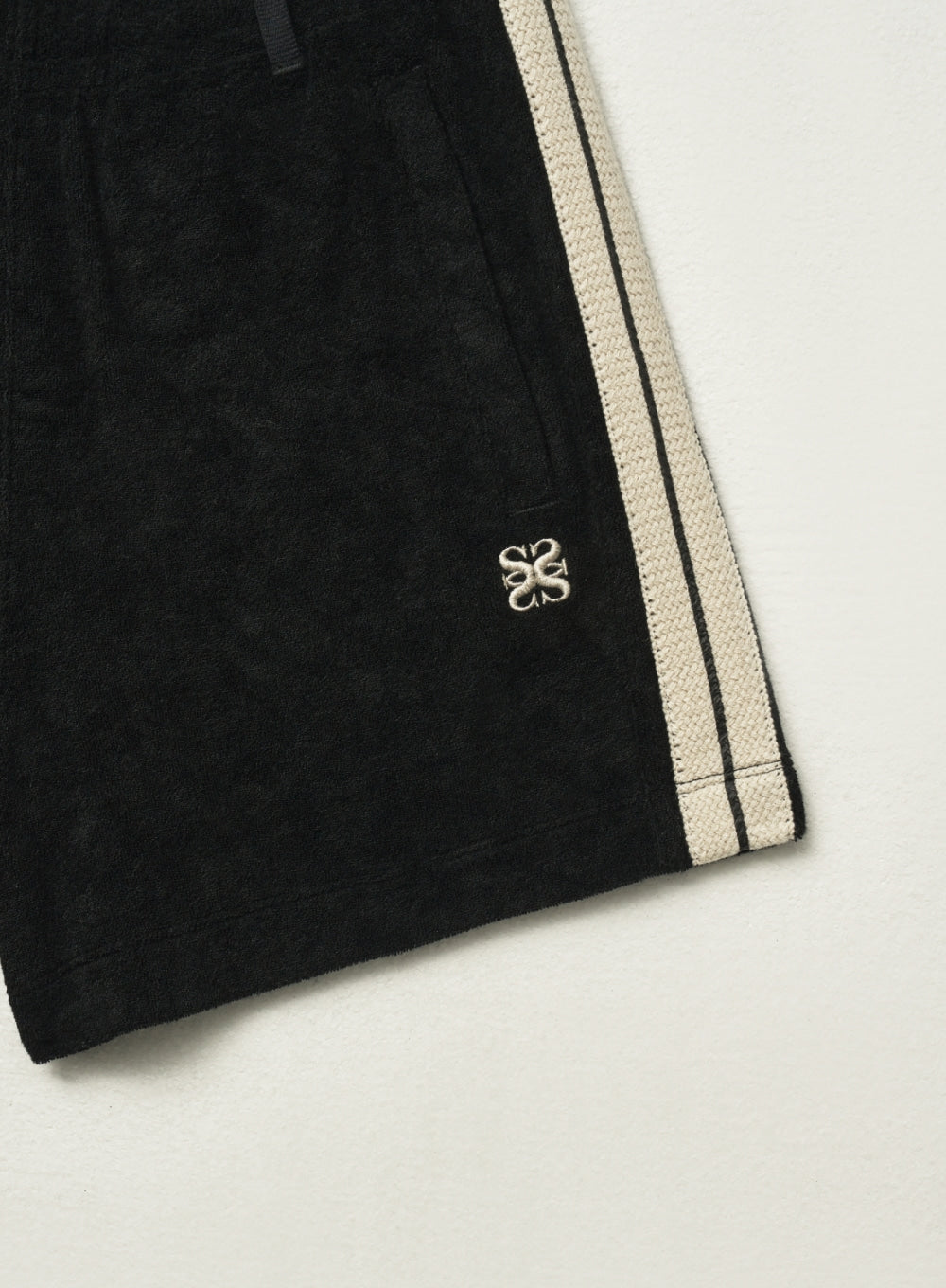 [satur] (W) Lawton Terry Shorts - Black