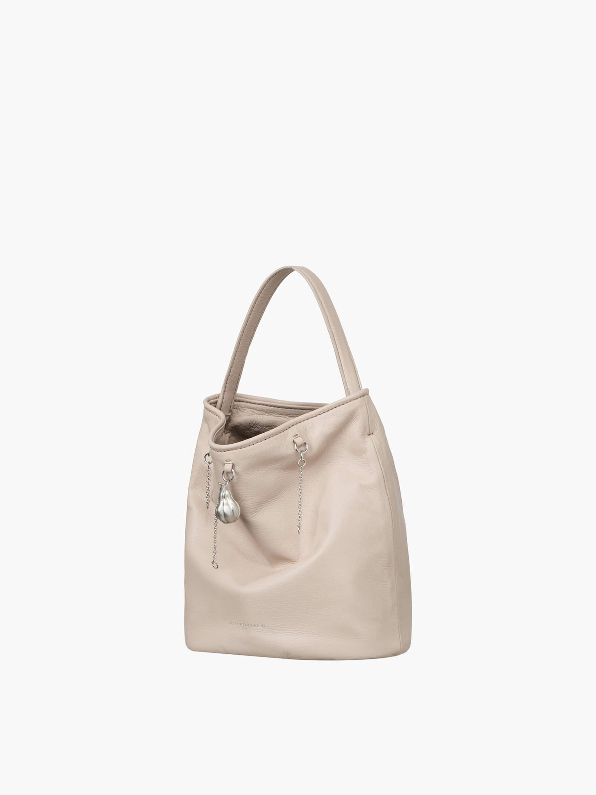 Margesherwood Wired Bucket almond milk airy nappa