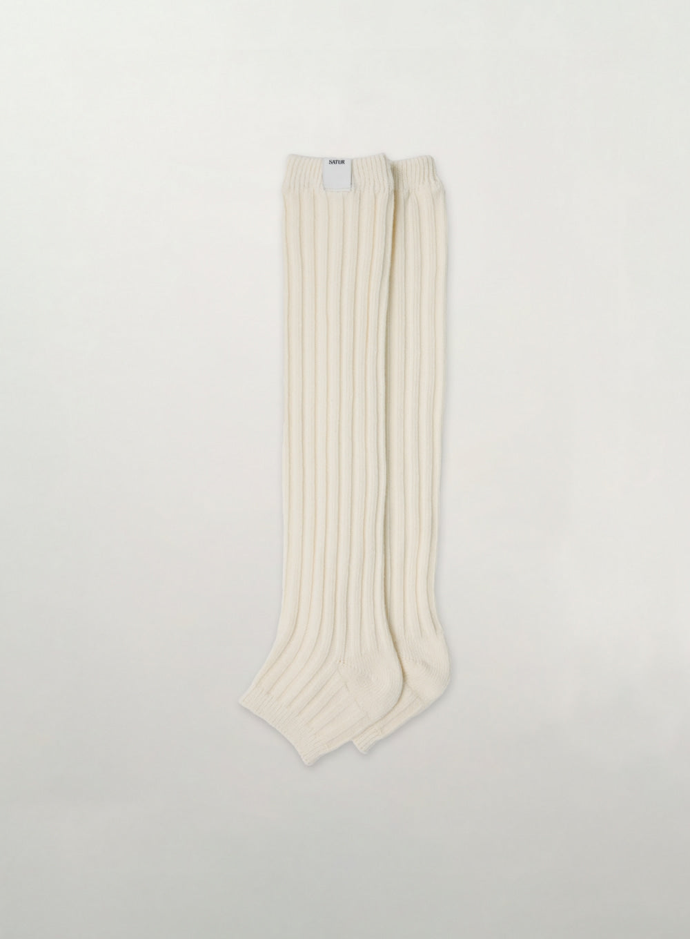 [satur] (W) Basic Leg Warmers - Cream