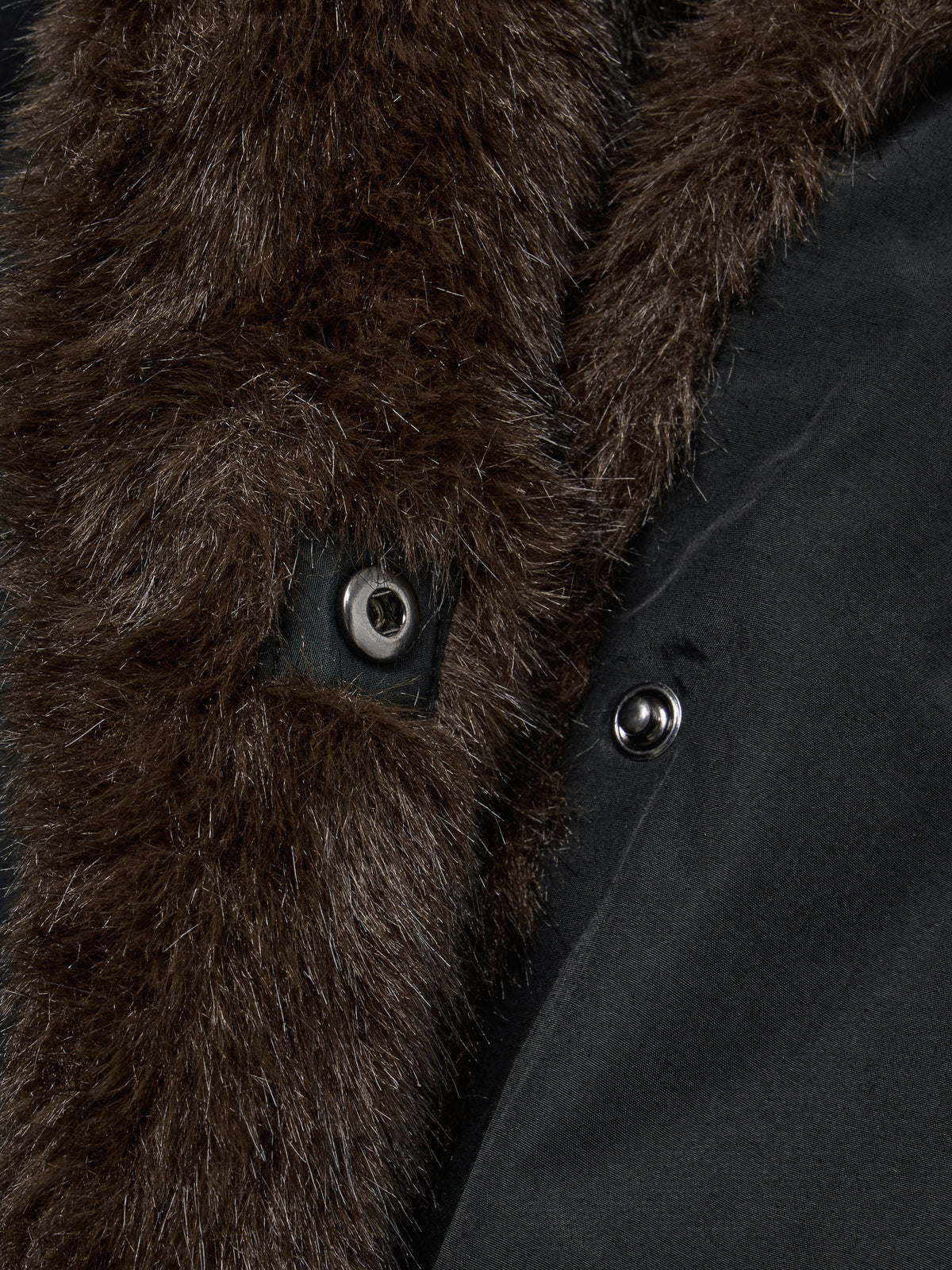 Margesherwood Fur Trimming Blouson Jumper black