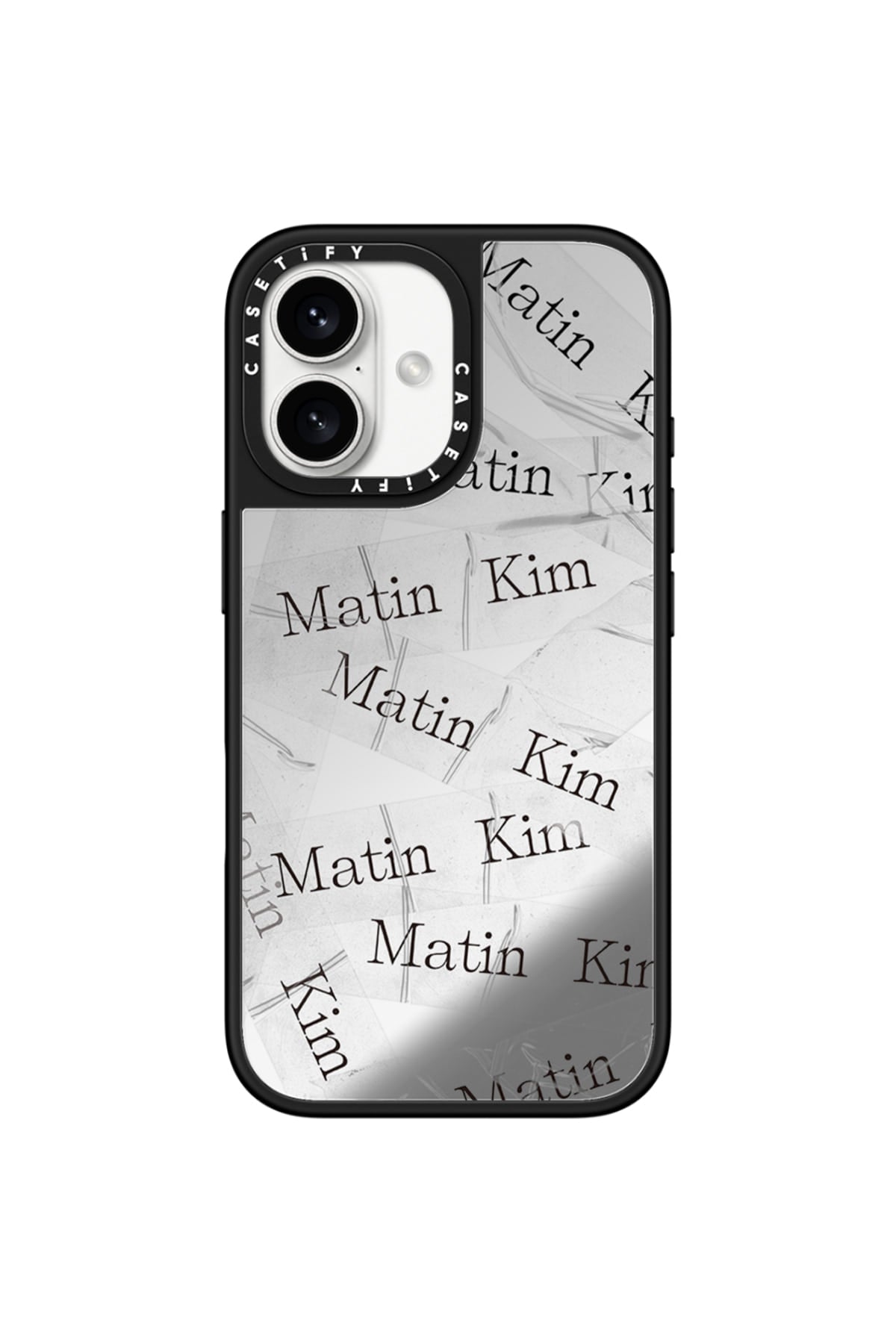Matinkim Matin Kim X Casetify Tape Case IN Silver