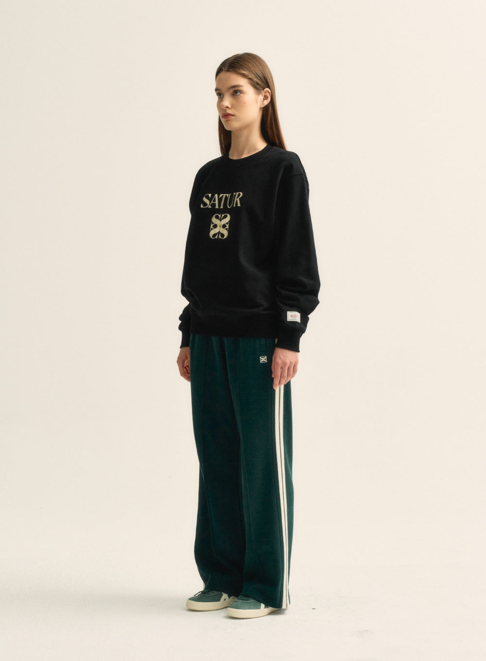 [satur] (W) Lawton All Day Track Pants - Teal Green