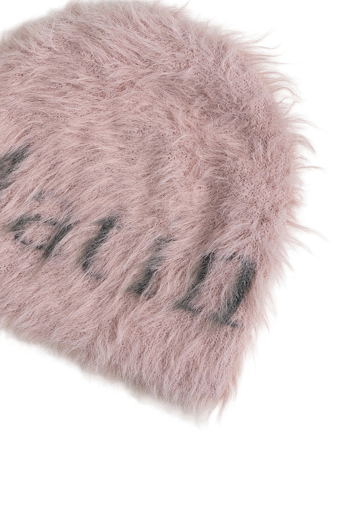Matinkim Matin Hairy Knit Beanie IN Pink