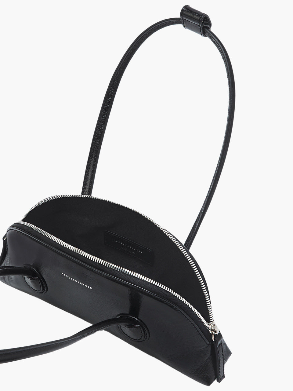Margesherwood Bessette Shoulder black crinkle