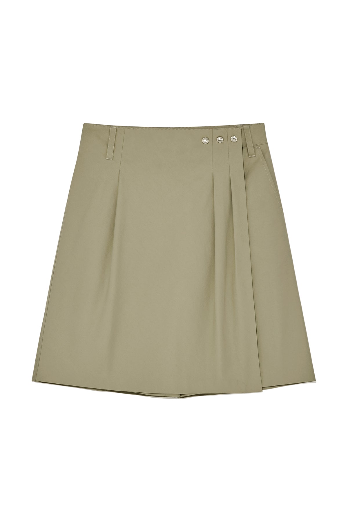 Matinkim Bermuda Wrap Skirt Pants IN Beige