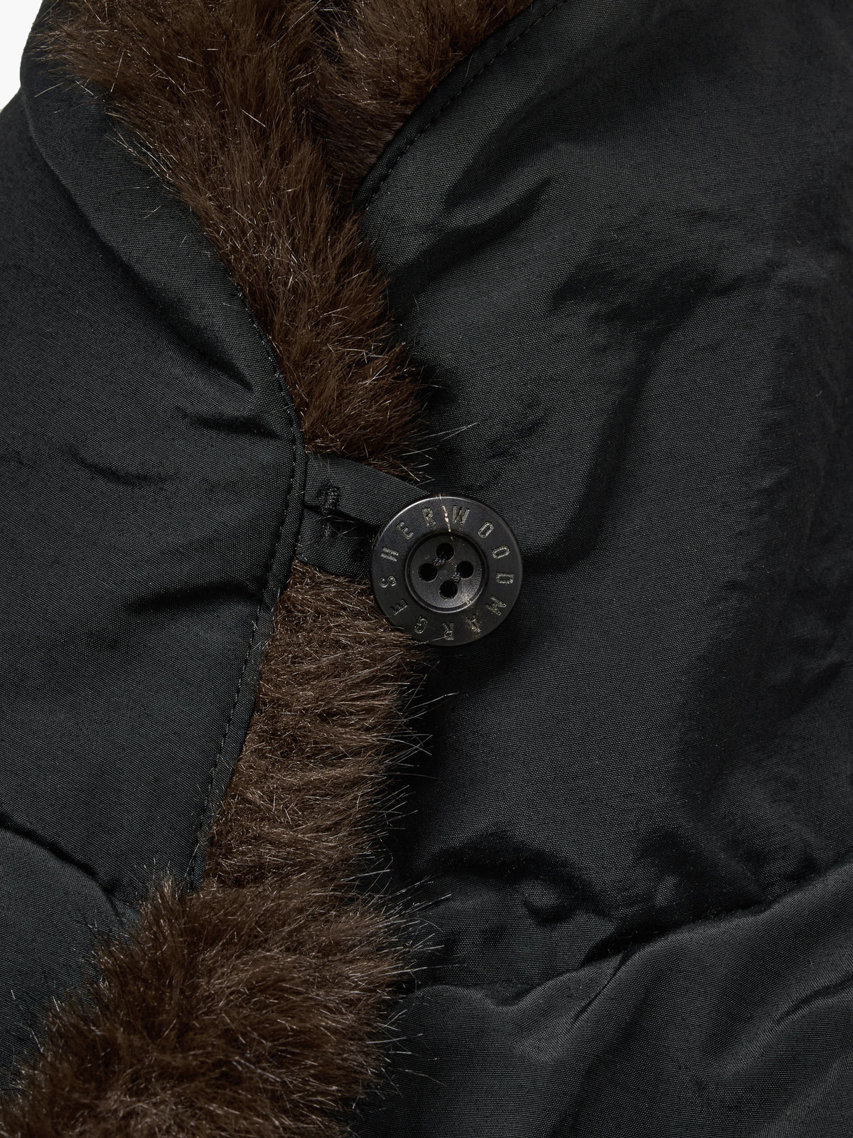 Margesherwood Fur Trimming Blouson Jumper black
