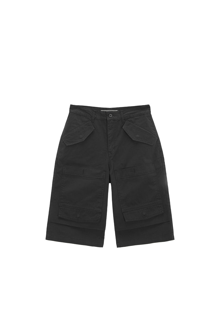 Matinkim Front Pocket Bermuda Pants IN Charcoal