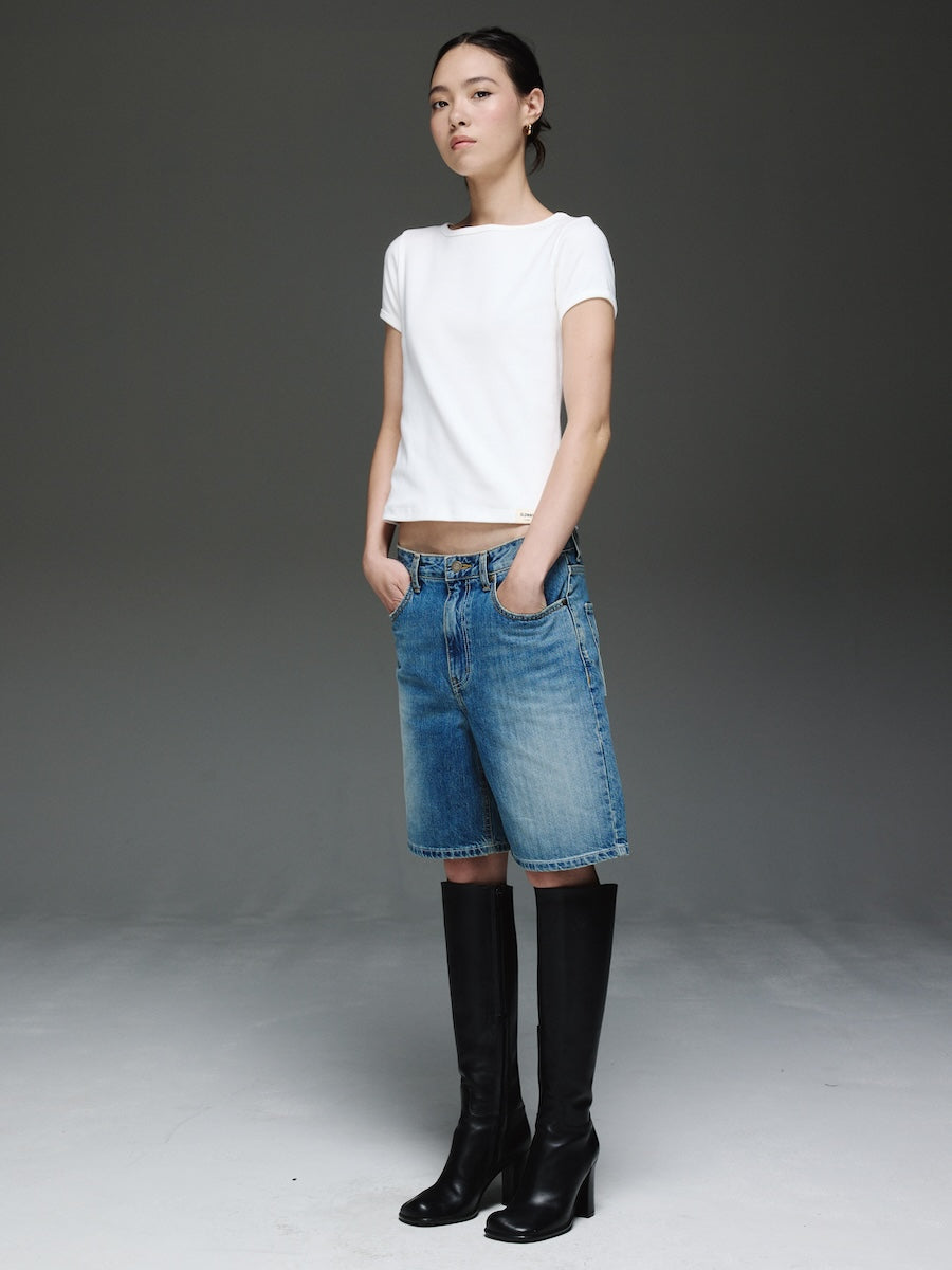 GLOWNY The Peggy Shorts (Blue)